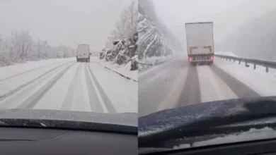 Photo of Vozači, oprez: Snijeg otežava saobraćaj u Hercegovini, kritična situacija na pojedinim dionicama