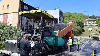 Photo of Sanacija regionalnog puta R-448 u Goraždu u završnoj fazi