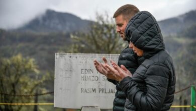 Photo of U Prači obilježena 32 godišnjica pogibije Edina Prljače, Himza Sablje i Omera Škulja