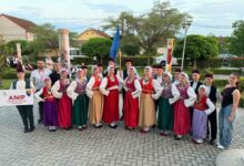 Photo of Goraždanski folklorci na festivalu u Skoplju, a srcem uz reprezentaciju BiH