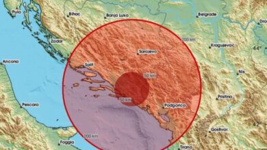 Photo of Zemljotres jačine 3,6 stepeni pogodio Bosnu i Hercegovinu