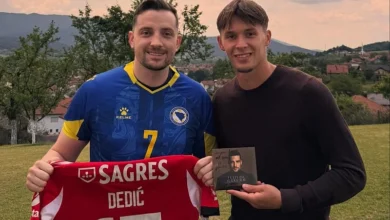 Photo of Amar Dedić se sreo s Mirzom Selimovićem i poklonio mu dres, nakon 10 godina ispravili “nepravdu”
