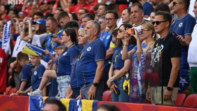 Photo of Na tribinama stadiona u Torontu porodica Edina Džeke, Miralem Pjanić, Sejad Salihović…
