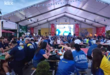 Photo of Goražde diše za Zmajeve: Grad u plavo-žutim bojama, navijačka groznica na svakom koraku
