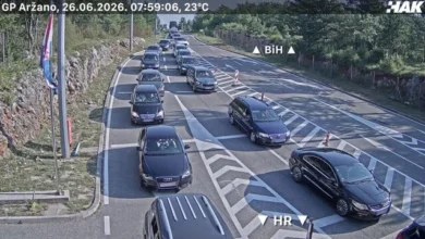 Photo of Gužve od jutarnjih sati na granicama između BiH i Hrvatske, posebno prema moru