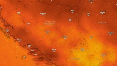 Photo of U BiH stiže osvježenje, no neće dugo potrajati: Nakon kiše u četvrtak, od petka opet vrućine i temperature od 34 °C