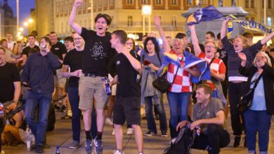 Photo of Zagreb uz BiH: Zmajevi se prate i na Trgu bana Jelačića