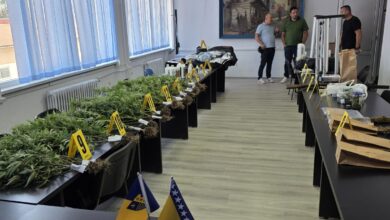 Photo of U Goraždu otkrivena laboratorija za uzgoj marihuane: Zaplijenjeno više od 600 grama droge, uhapšen Sarajlija