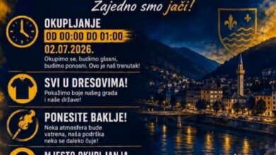 Photo of Navijači iz Goražda u ponoć organizuju korteo prema Zmajevom gnijezdu