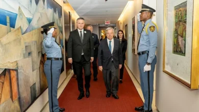 Photo of Bećirović s generalnim sekretarom UN-a Guterresom: Rezolucija i spomenik Cvijet Srebrenice su trajno naslijeđe
