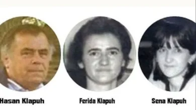 Photo of Crna Gora predala posmrtne ostatke Hasana Klapuha, čiju su porodicu zločinci bacili s mosta