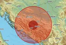 Photo of Zemljotres rano jutros zatresao BiH, epicentar 12 km istočno od Sarajeva