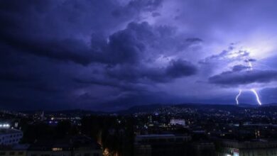 Photo of U BiH večeras stiže nevrijeme: Moguća grmljavina i poplave