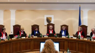 Photo of Ustavni sud BiH odbio apelaciju SNSD-a: Schmidtove izmjene Krivičnog zakona ostaju važeće