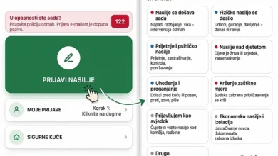 Photo of Lansirana aplikacija “Prijavi nasilje” koja žrtvama nudi anonimnost i brzi izlaz