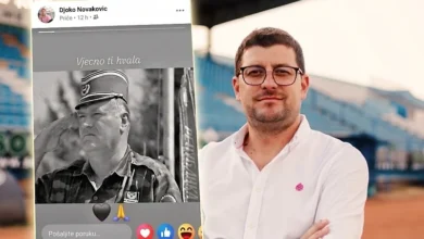 Photo of Ekspresna reakcija: Kantonalna bolnica Orašje otkazala saradnju hirurgu koji je veličao Ratka Mladića
