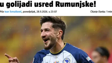 Photo of Kako su regionalni mediji reagovali na trijumf BiH: “Lepršavi Zmajevi slavili u golijadi usred Rumunije”