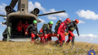 Photo of Spasioci iz cijele BiH i EUFOR na zajedničkoj obuci helikopterskog spašavanja