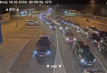 Photo of Ogromne gužve za kraj vikenda na graničnim prelazima u BiH: Kolone vozila su nepregledne